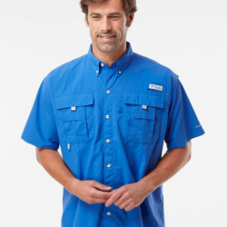 Mens Columbia Short Sleeve Shirt 